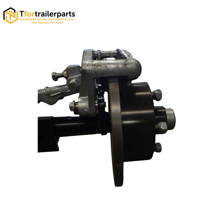 40mm Square Mechanical Drum Braked Axle