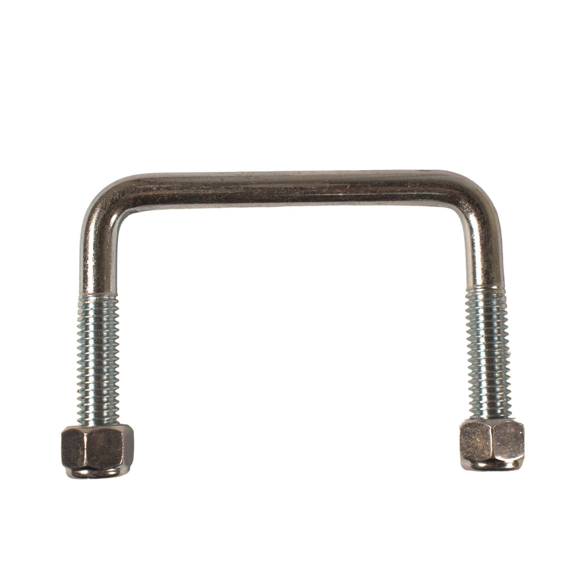 75x75mm Square U Bolts with Nyloc Nuts (1/2")