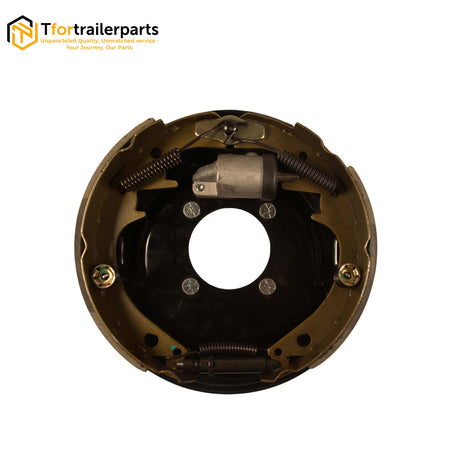 10 inch hydraulic backing plate right side trailer brake assembly