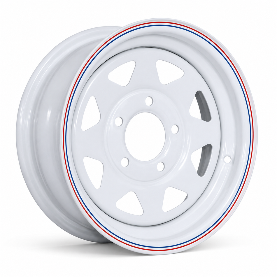 13x4.5" Ford White Sunraysia Rim