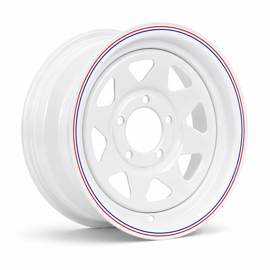 14x6" Landcruiser White Sunraysia Rim