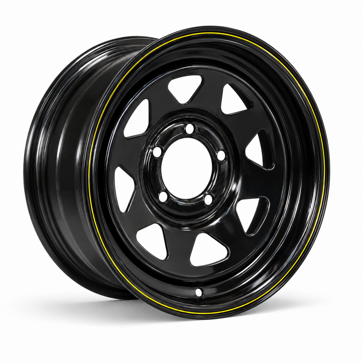 15x6" Black Sunraysia Rim with 5 stud landcruiser pattern