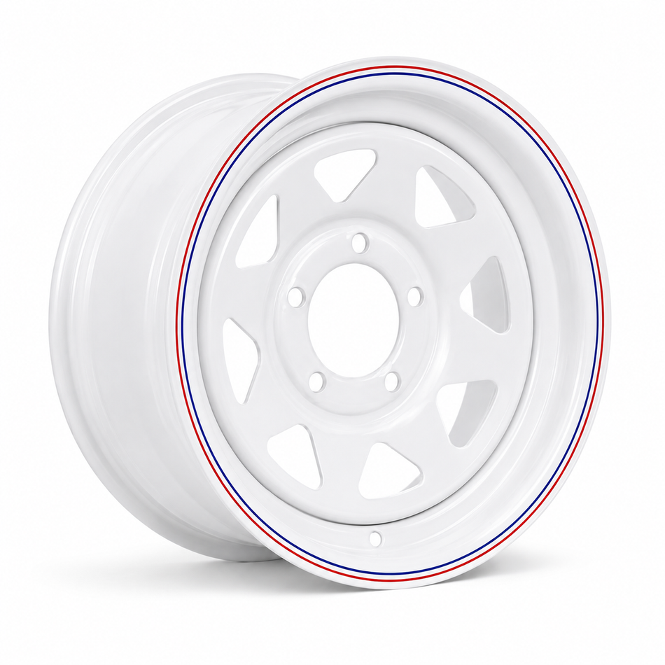 15x6" Landcruiser White Sunraysia Rim