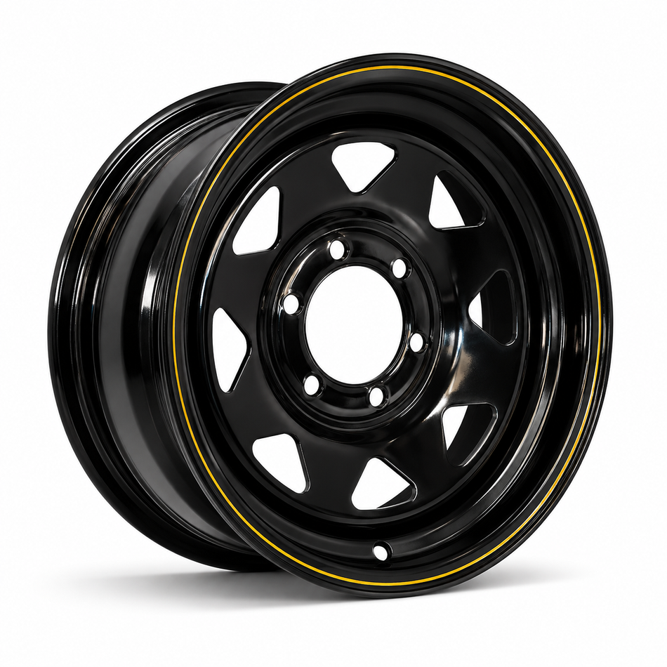 16x7" Landcruiser Black Sunraysia Rim