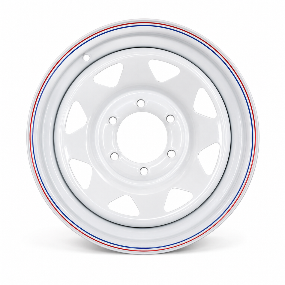 16x7" Landcruiser White Sunraysia Rim