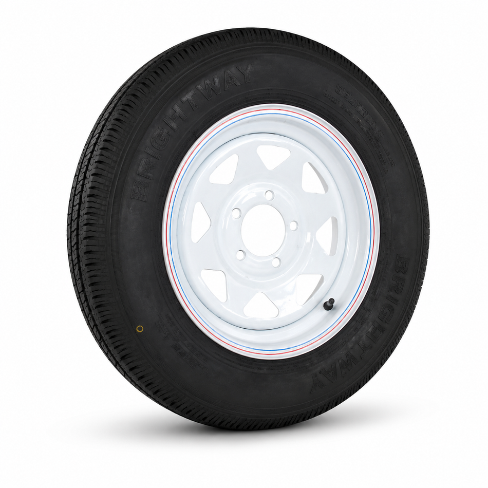 13x4.5" HT Galvanised  Sunraysia Rim with 155R13LT Tyre (CTA-060408)