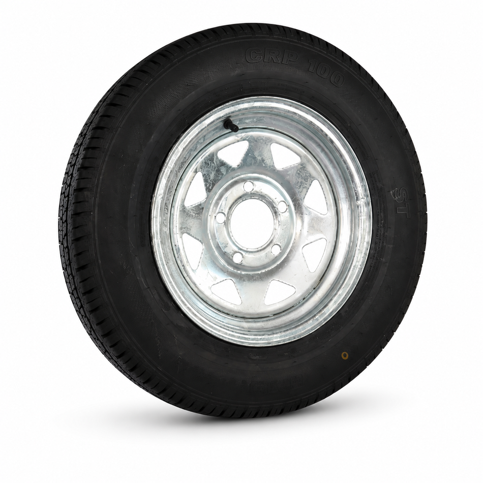 13x4.5" Ford Galvanised Sunraysia Rim with 165R13LT Tyre (CTA-060408)