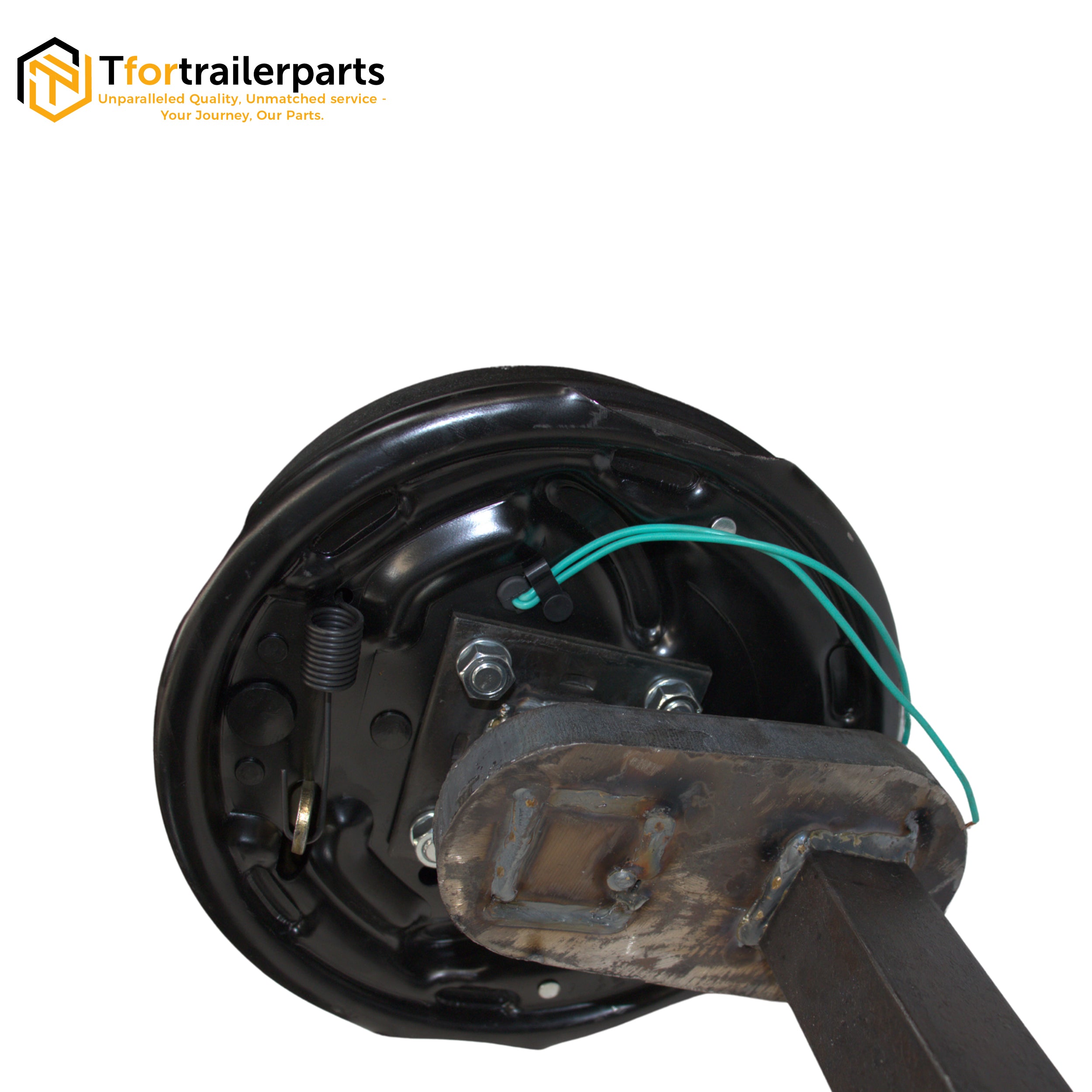 40mm Square Drop Axle Braked 3in Drop | 1400kg Rated Trailer