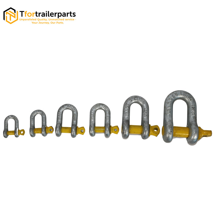 D Shackle Rated | D shackle Weight Ratings - T for Trailer Parts