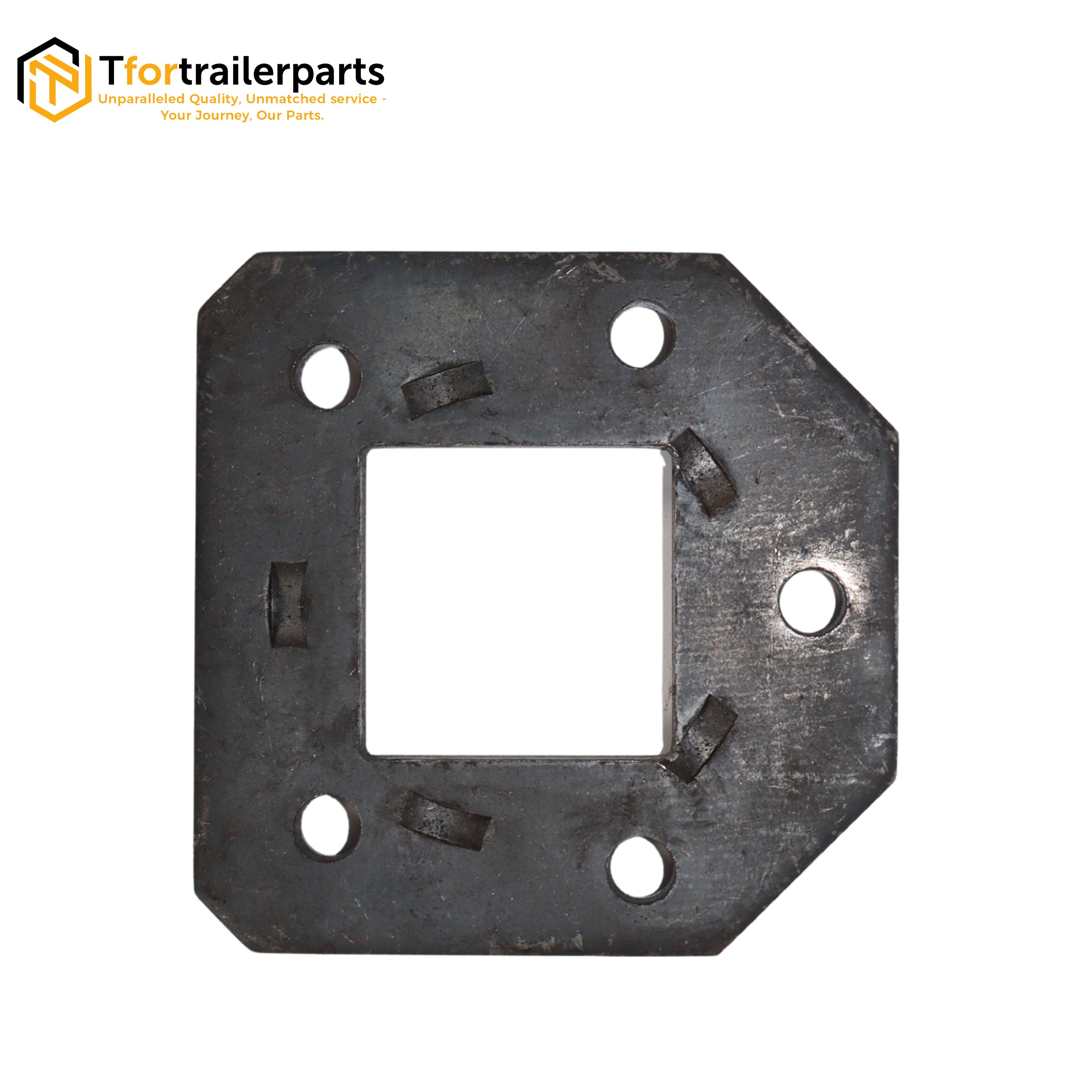 Mounting Plate Electric 50mm Square 12 inch for Trailer Axle