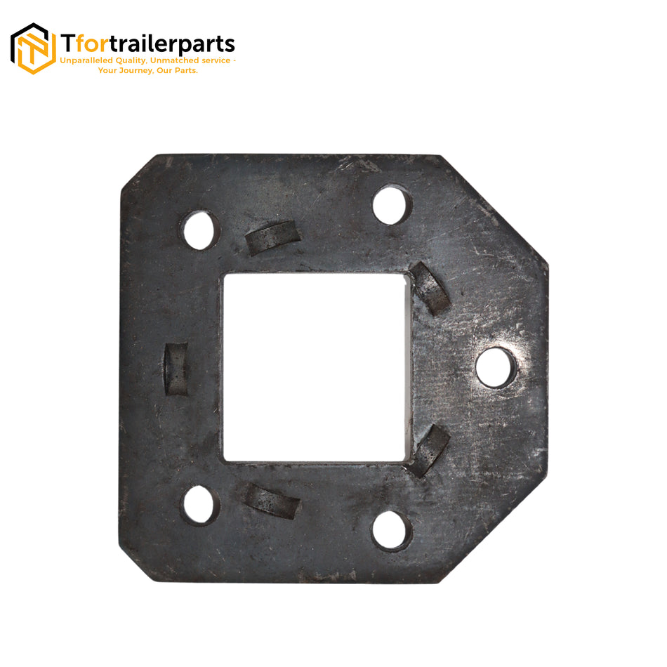 Mounting Plate Electric 50mm Square 12 inch for Trailer Axle